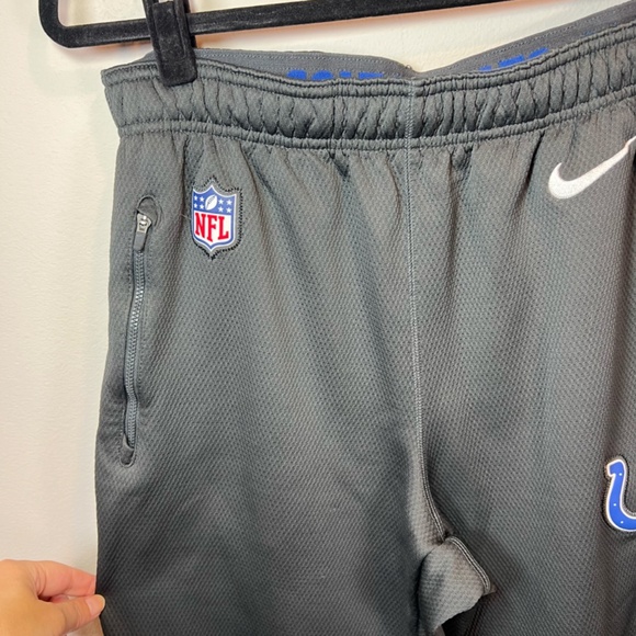 Indianapolis Colts Nike NFL Mens Therma-Fit Athletic Pants Gray Patches Sz Large - Picture 13 of 15